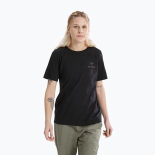 Tricou pentru femei Arcteryx Kragg Sl Cotton Emblem Crew black