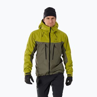 Geacă de ploaie pentru bărbați Arc'teryx Alpha olive moss/tatsu