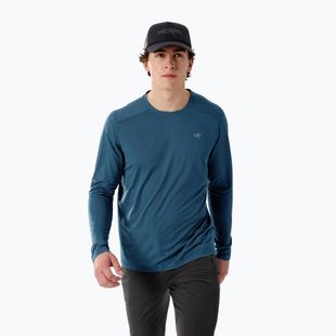 Longsleeve de trekking pentru bărbați Arc'teryx Cormac Crew nightscape heather
