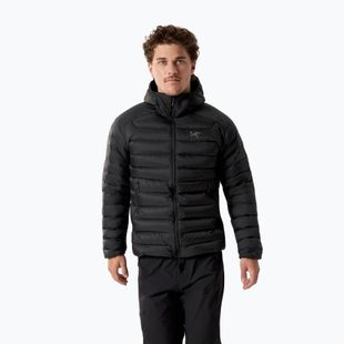 Geacă izolată pentru bărbați Arcteryx Cerium Hoody black