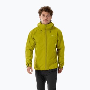 Geacă de ploaie pentru bărbați Arcteryx Beta SL olive moss/euphoria