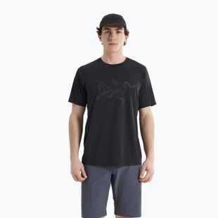 Tricou pentru bărbați Arcteryx Cormac Logo black