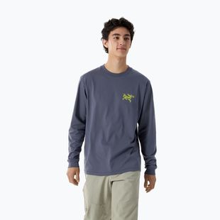 Longsleeve pentru bărbați Arc'teryx Kragg SL Cotton Bird Tile dark stratus/euphoria