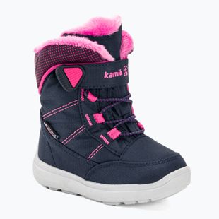 Cizme de trekking pentru copii Kamik Stance2 navy/magenta pentru copii