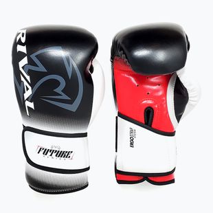 Mănuși de box Rival RS-FTR Future Sparring black/white/red