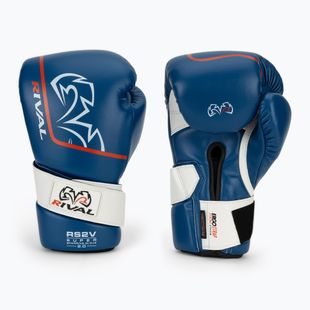 Mănuși de box Rival RS2V Super Sparring 2.0 blue