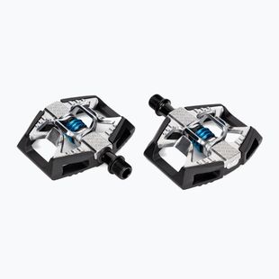 Pedale de bicicletă Crankbrothers Double Shot 2 black/silver/blue