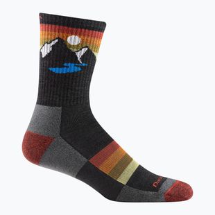 Șosete pentru bărbați Darn Tough Sunset Ridge Micro Crew Lightweight with Cushion charcoal