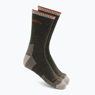 Șosete pentru bărbați Darn Tough Hiker Micro Crew olive