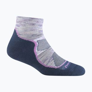 Șosete pentru femei Darn Tough Light Hiker 1/4 Sock Cushion cosmic purple