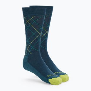 Șosete de trekking pentru bărbați Darn Tough Prep Step dark teal