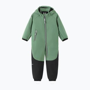 Combinezon softshell pentru copii Reima Mjosa green clay