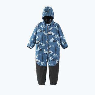 Combinezon softshell pentru copii Reima Mjosa blue ocean