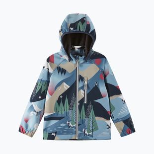 Geacă softshell pentru copii Reima Vantti blue ocean