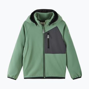 Geacă softshell pentru copii Reima Mukana green clay