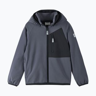 Geacă softshell pentru copii Reima Mukana soft black