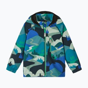 Geacă softshell pentru copii Reima Vantti dparkly blue