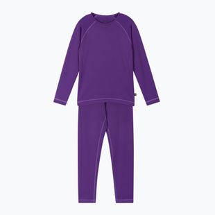 Set de lenjerie termoactivă pentru copii Reima Lampo plum purple