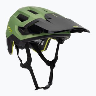 Cască de ciclism Rudy Project Terraform met.olive/black/acid green matte