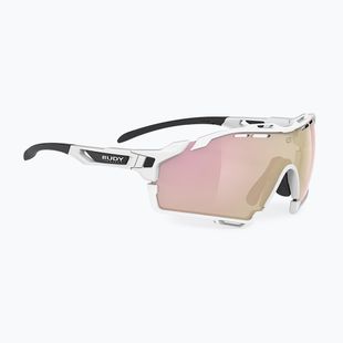 Ochelari de soare Rudy Project Cutline white gloss/multilaser rosegold