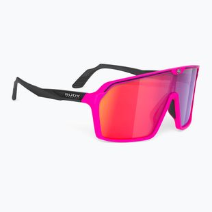 Ochelari de soare Rudy Project Spinshield pink fluo/black matte/multilaser red