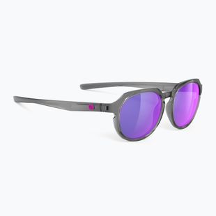 Ochelari de soare Rudy Project Glamshady crystal ash/multilaser violet