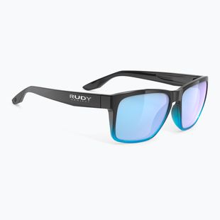 Ochelari de soare Rudy Project Spinhawk Edge black fade crystal azur gloss/multilaser ice