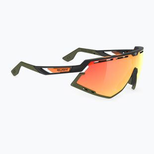 Ochelari de soare Rudy Project Defender negru mat/olive orange/multilaser orange
