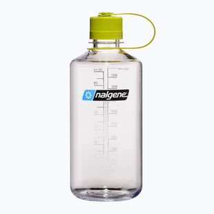 Sticlă turistică Nalgene Narrow Mouth Sustain 1000 ml clear