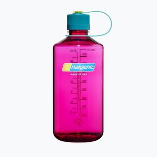 Sticlă turistică Nalgene Narrow Mouth Sustain 1000 ml vinete