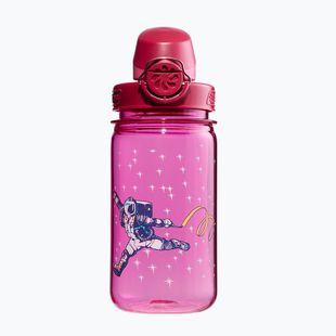 Sticla turistică Nalgene On The Fly Kids roz astronaut