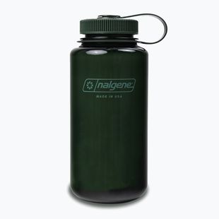 Sticlă turistică Nalgene Wide Mouth Sustain 1000 ml monochrome jade