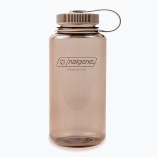 Sticlă turistică Nalgene Wide Mouth Sustain 1000 ml monochrome mocha