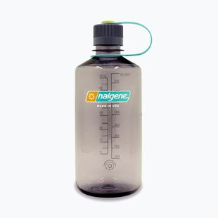 Sticlă turistică Nalgene Narrow Mouth Sustain 1000 ml aubergine