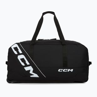 Geantă de călătorie CCM 520 Wheeled Player Bag 37' 175 l black/white