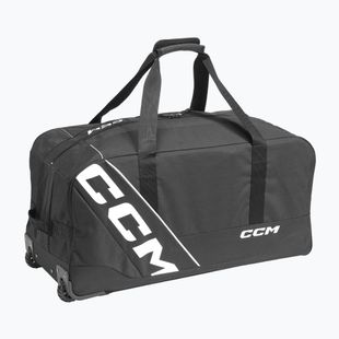 Geantă de călătorie CCM 520 Wheeled Player Bag 37' 175 l black/white