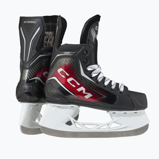 Patine de hochei pentru copii CCM JetSpeed FT860 JR Regular Player Skates black