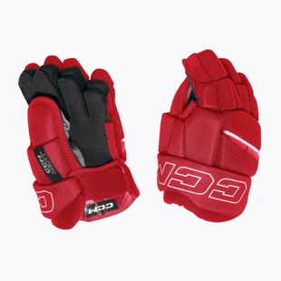 Mănuși de hochei pentru copii CCM Next JR Gloves red/white