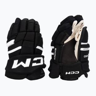 Mănuși de hochei pentru copii CCM Tacks XR80 JR Gloves black/white