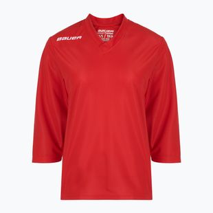 Longsleeve de hochei pentru copii Bauer Flex Practice Jersey Jr red