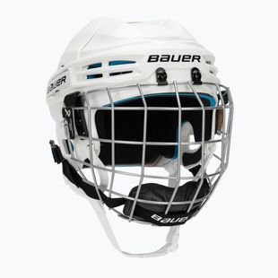 Cască de hochei pentru copii Bauer Prodigy 2.0-Helmet-Combo white