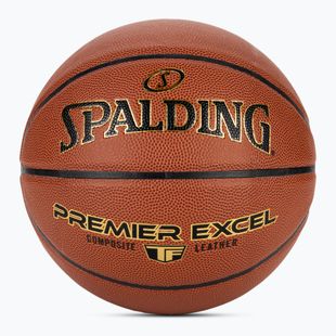 Minge de baschet Spalding Premier Excel pomarańczowy mărime 7