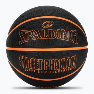Minge de baschet Spalding Phantom negru/portocaliu mărime 6