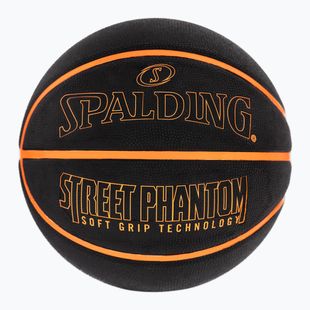 Minge de baschet Spalding Phantom negru/portocaliu mărime 6