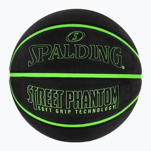 Minge de baschet Spalding Phantom negru/verde mărime 6