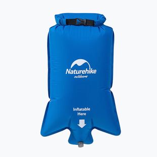 Sac cu funcție de pompă Naturehike Inflatable blue