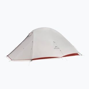 Cort de trekking 2-persoane Naturehike Cloud Up 2 Pro 20D light gray/red
