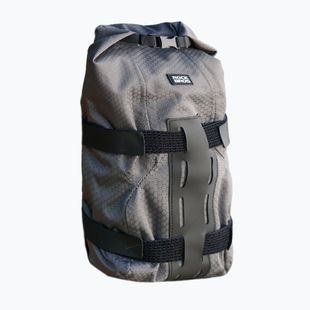 Geantă și bagaj pentru furca bicicletei Rockbros Front Fork Rack+Fork Bag grey/black