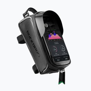 Geantă de bicicletă pentru cadru Rockbros 017-1BK Bike Tube Bag 1,5 l black