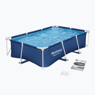Piscină de exterior Bestway Steel Pro Pool 259 cm albastră